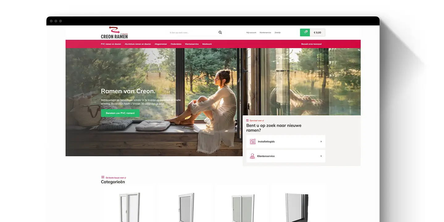 Creon Online Website Screenshot