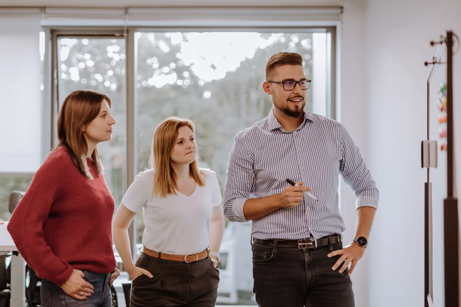 The Xelerit team working together